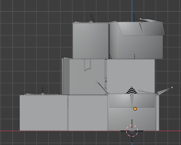 Cardboard Boxes Pile Collection 3D model_14