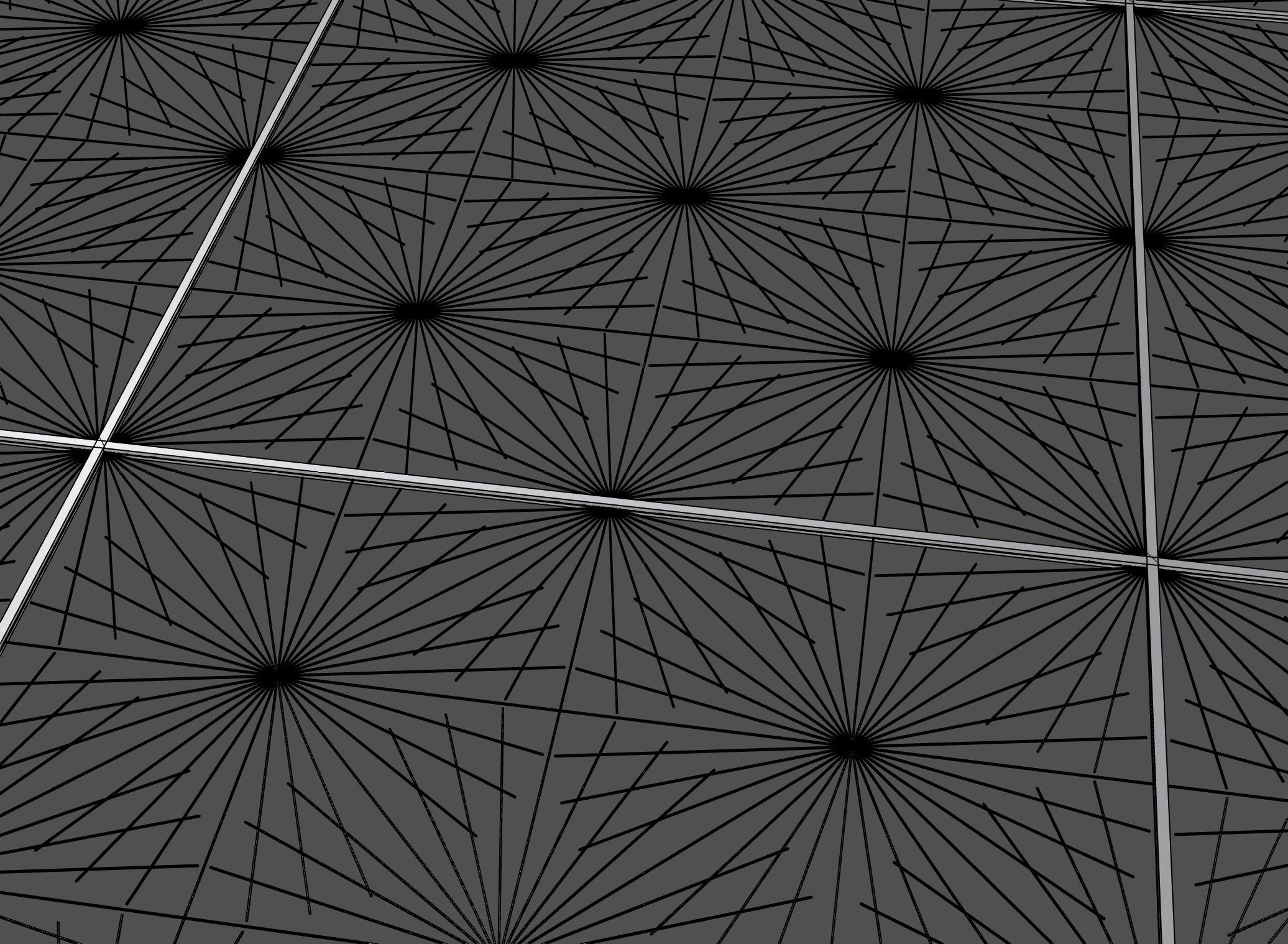 Gold Decorative Panel 7 Free 3D model_3