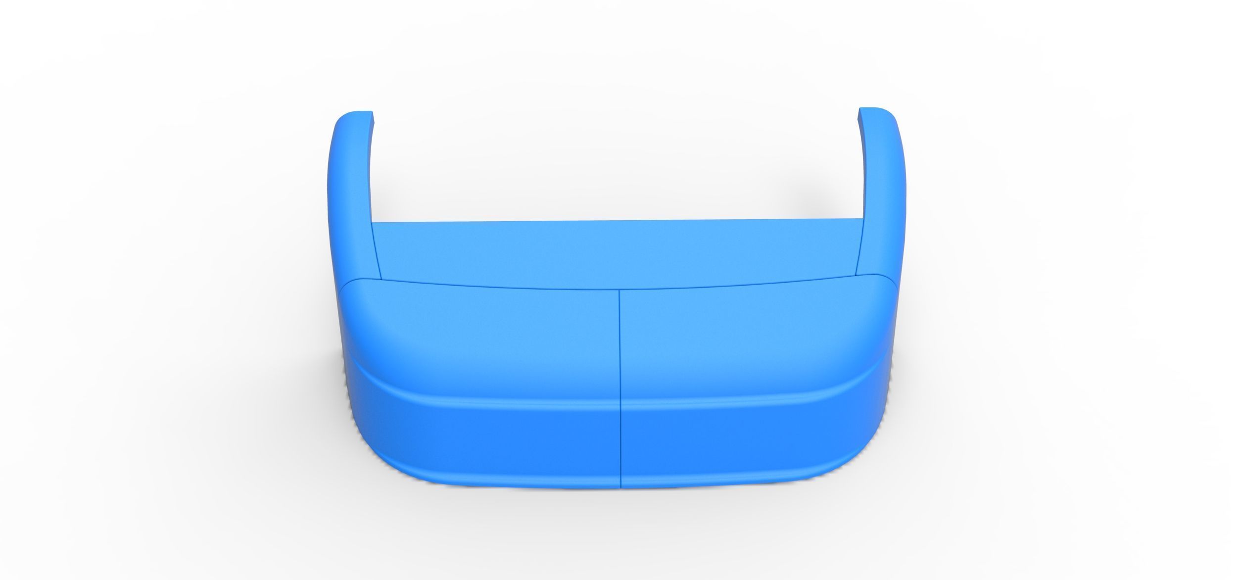 Nose of New Zealand Super Saloon race car Scale 1 to 25 3D print model_4