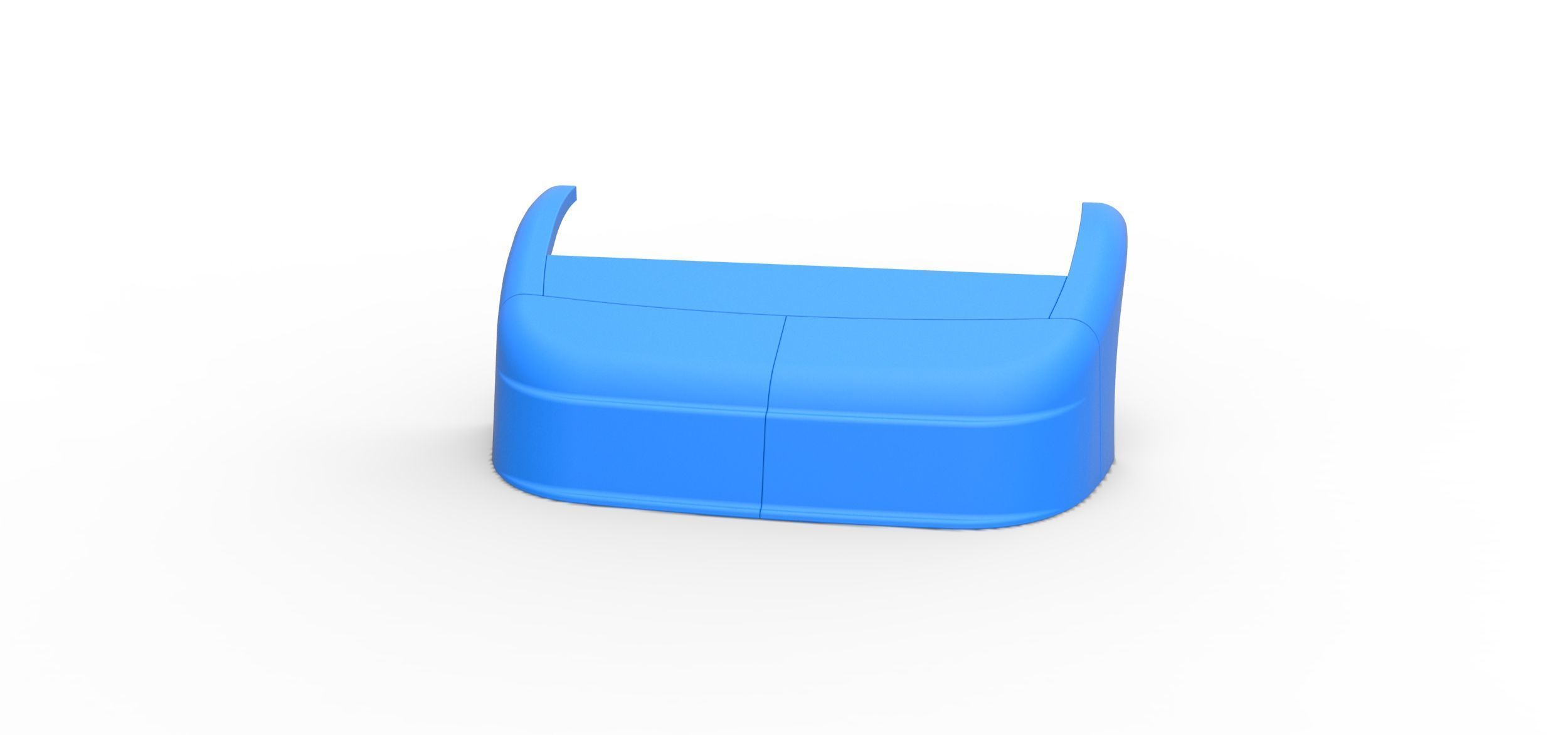 Nose of New Zealand Super Saloon race car Scale 1 to 25 3D print model_2