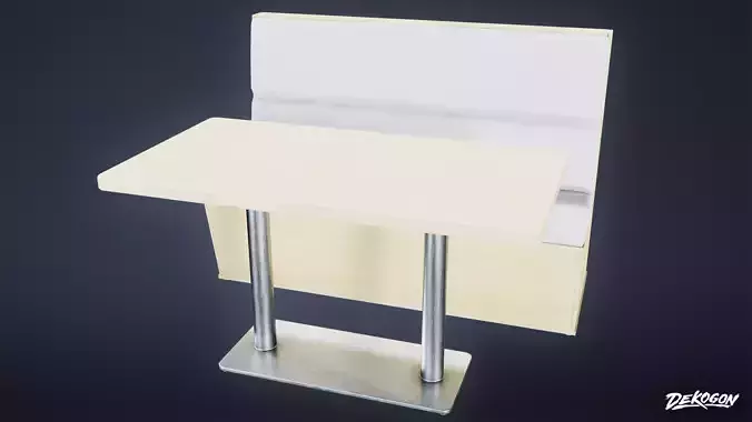 SHOPPING AND GROCERY - Booth 02 - LOW POLY