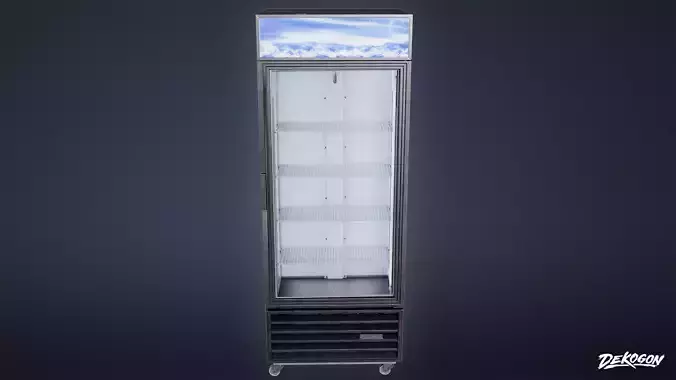 SHOPPING AND GROCERY - Cooler 02 - LOW POLY