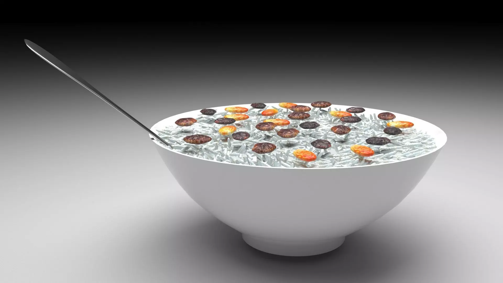 Easter Bowl of Rice 3D model