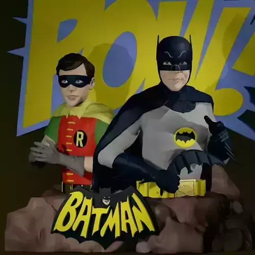 Batman 66 - Batman and Robin