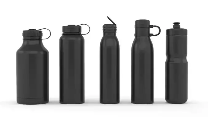 Plastic Bottle 3D model