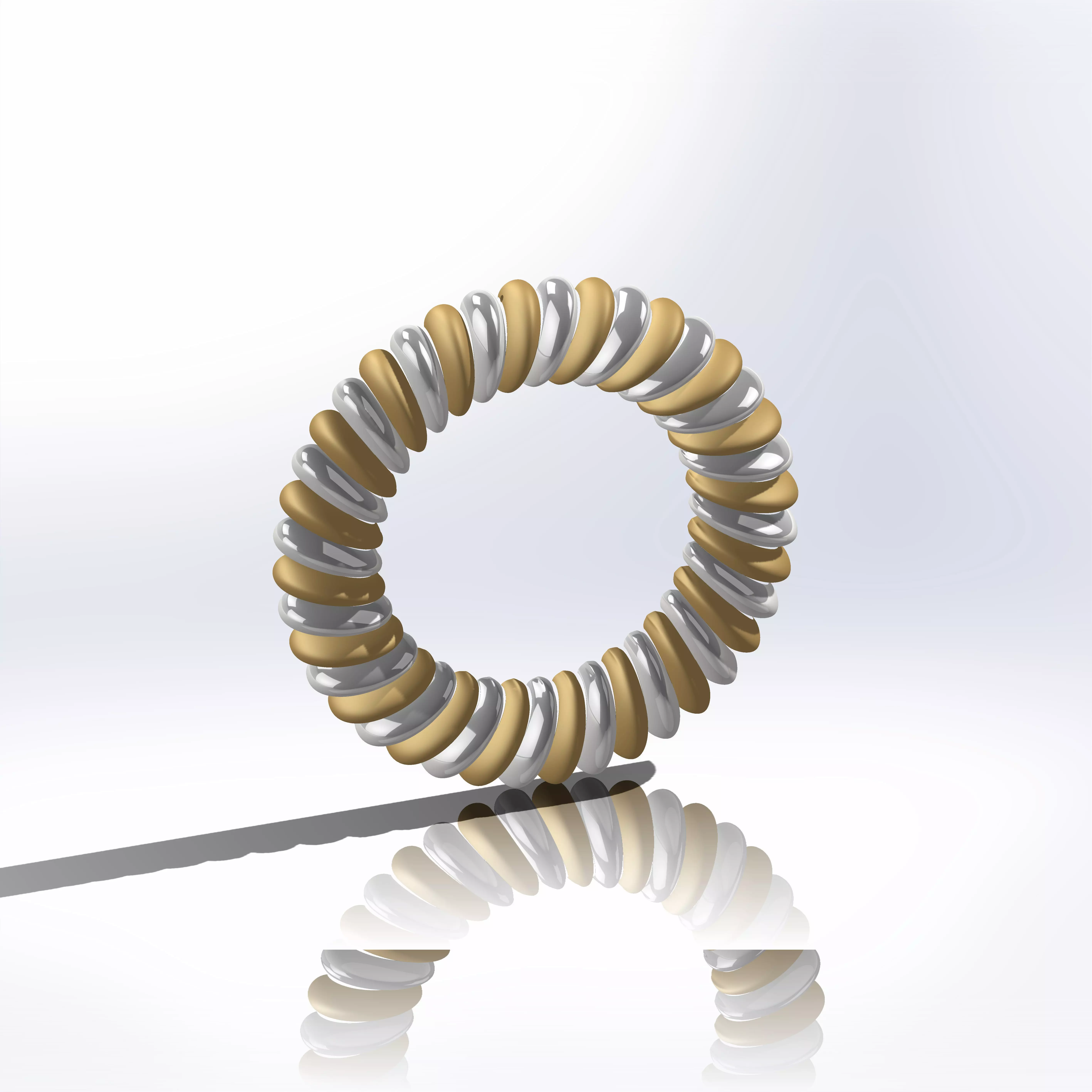 Christmas wreath door ornament 3D print model_0