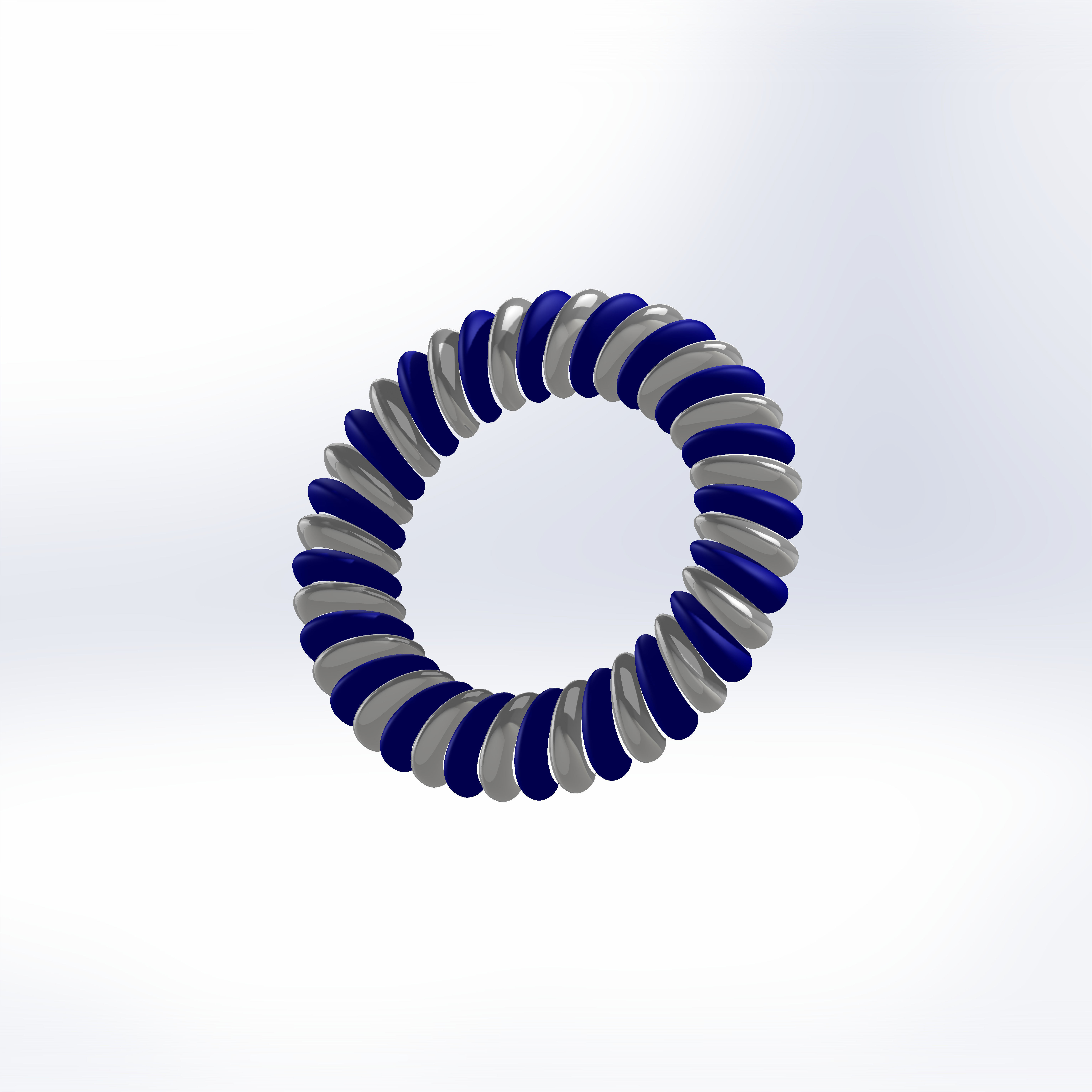 Christmas wreath door ornament 3D print model_1