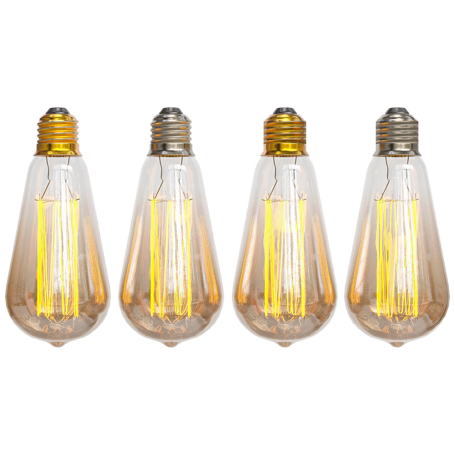 Edison Light Bulb 3D model_3