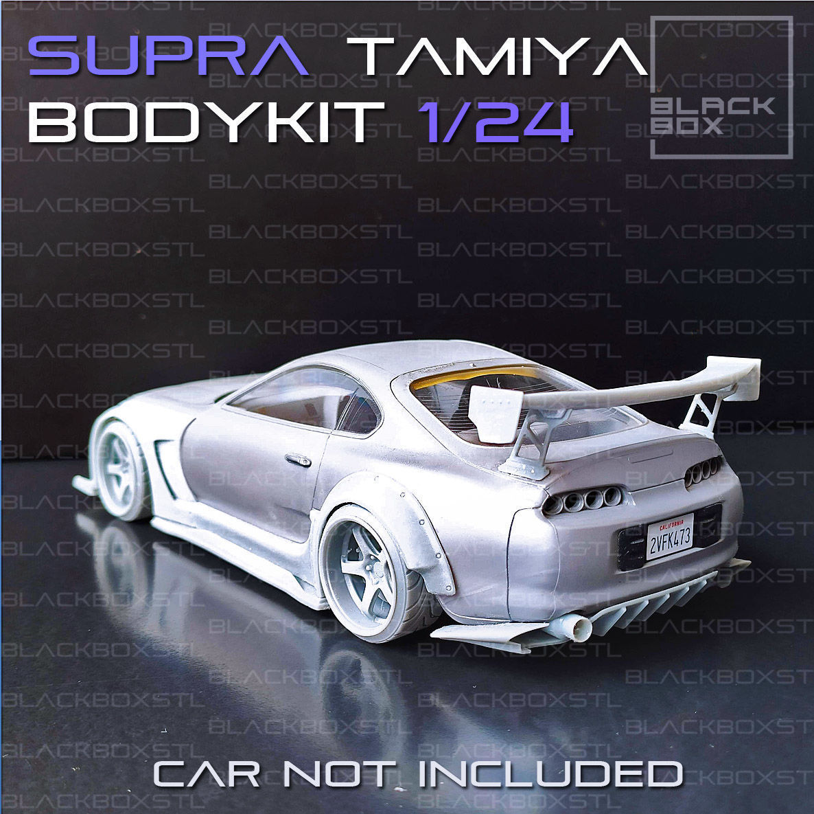 SUPRA Bodykit for TAMIYA modelkit 1-24th scale 3D print model_1