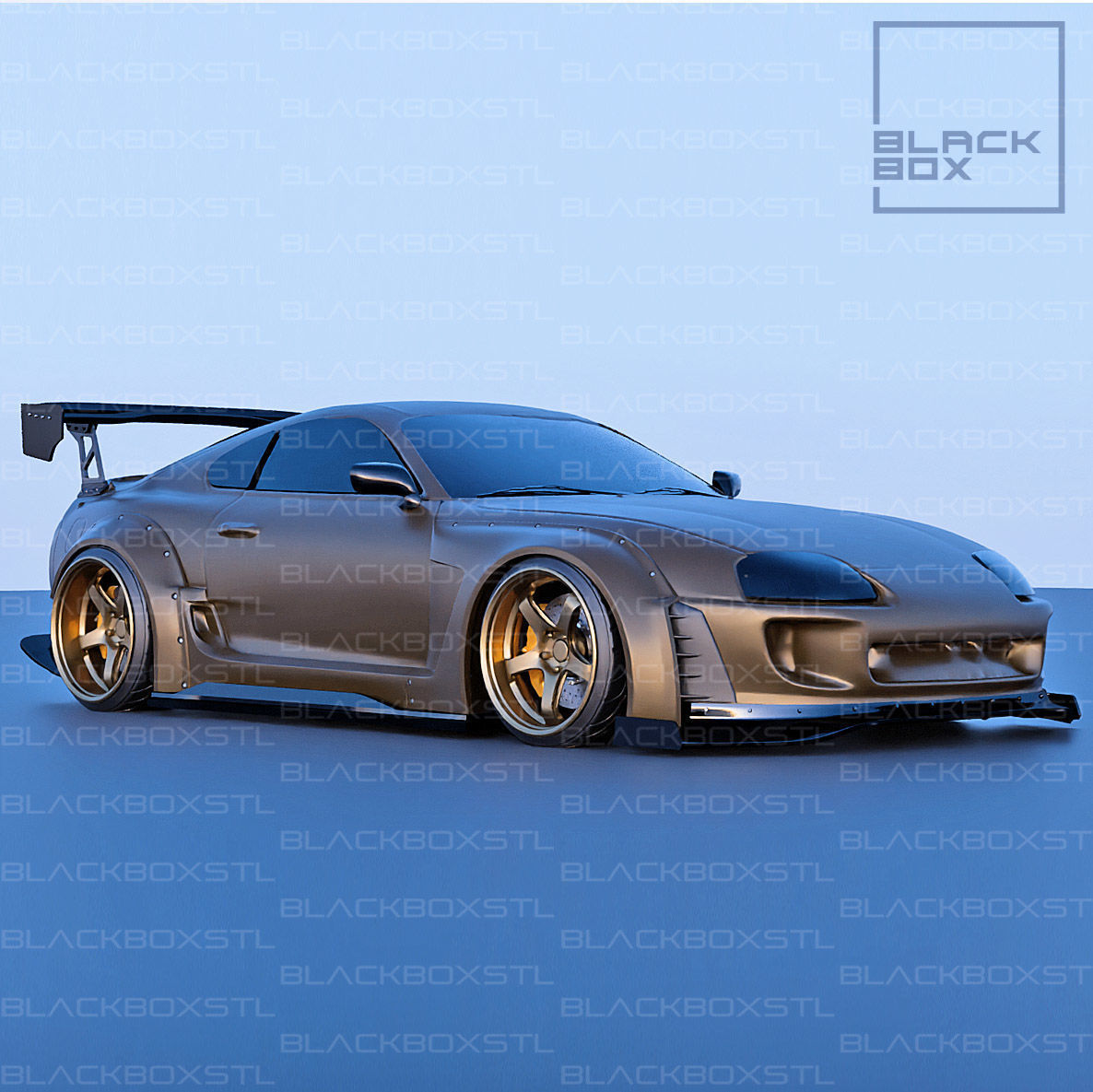 SUPRA Bodykit for TAMIYA modelkit 1-24th scale 3D print model_7