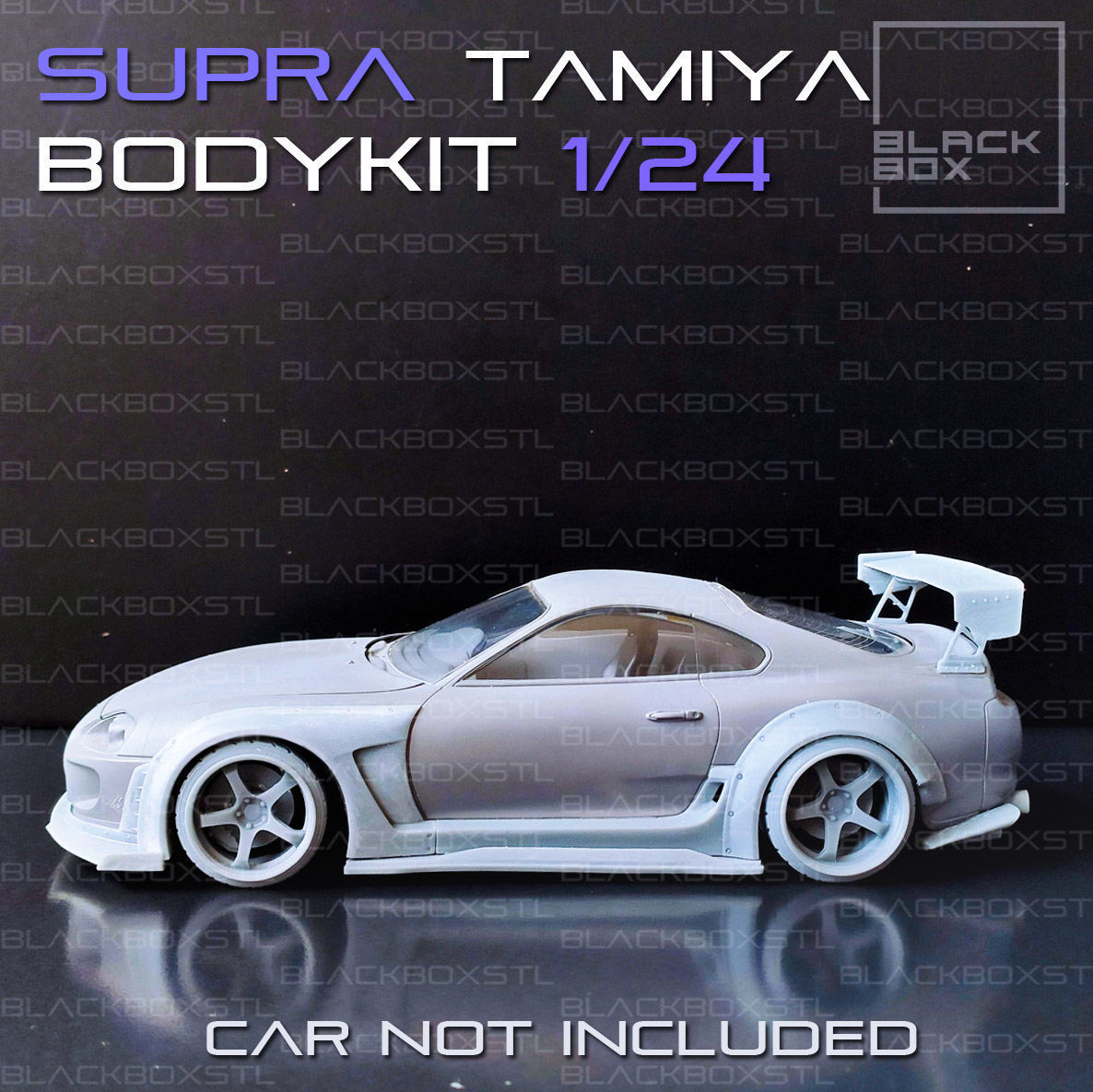 SUPRA Bodykit for TAMIYA modelkit 1-24th scale 3D print model_2