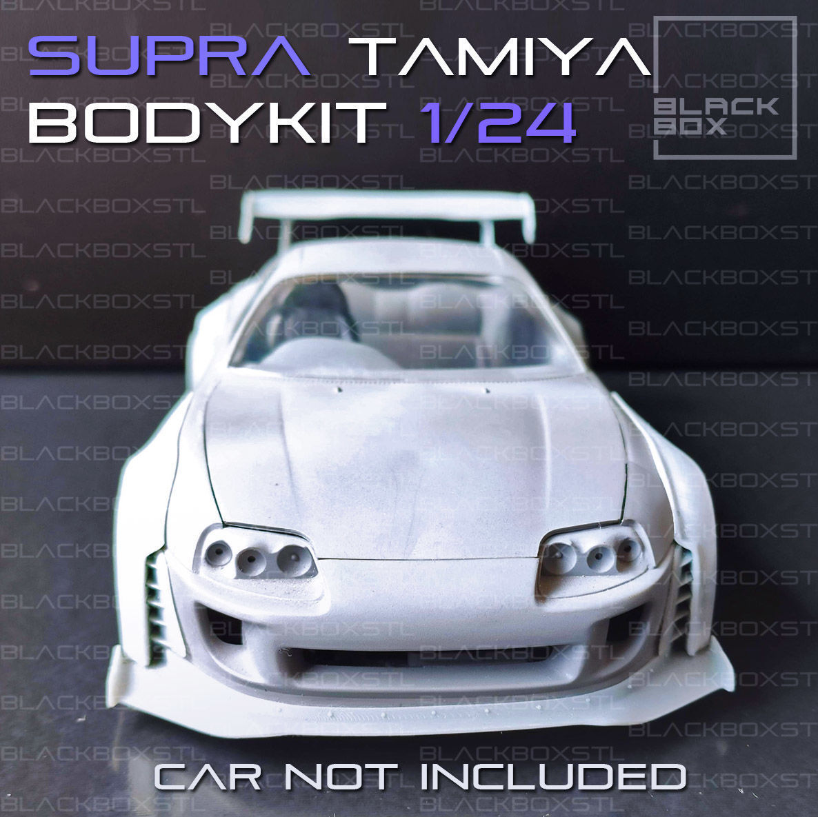 SUPRA Bodykit for TAMIYA modelkit 1-24th scale 3D print model_3