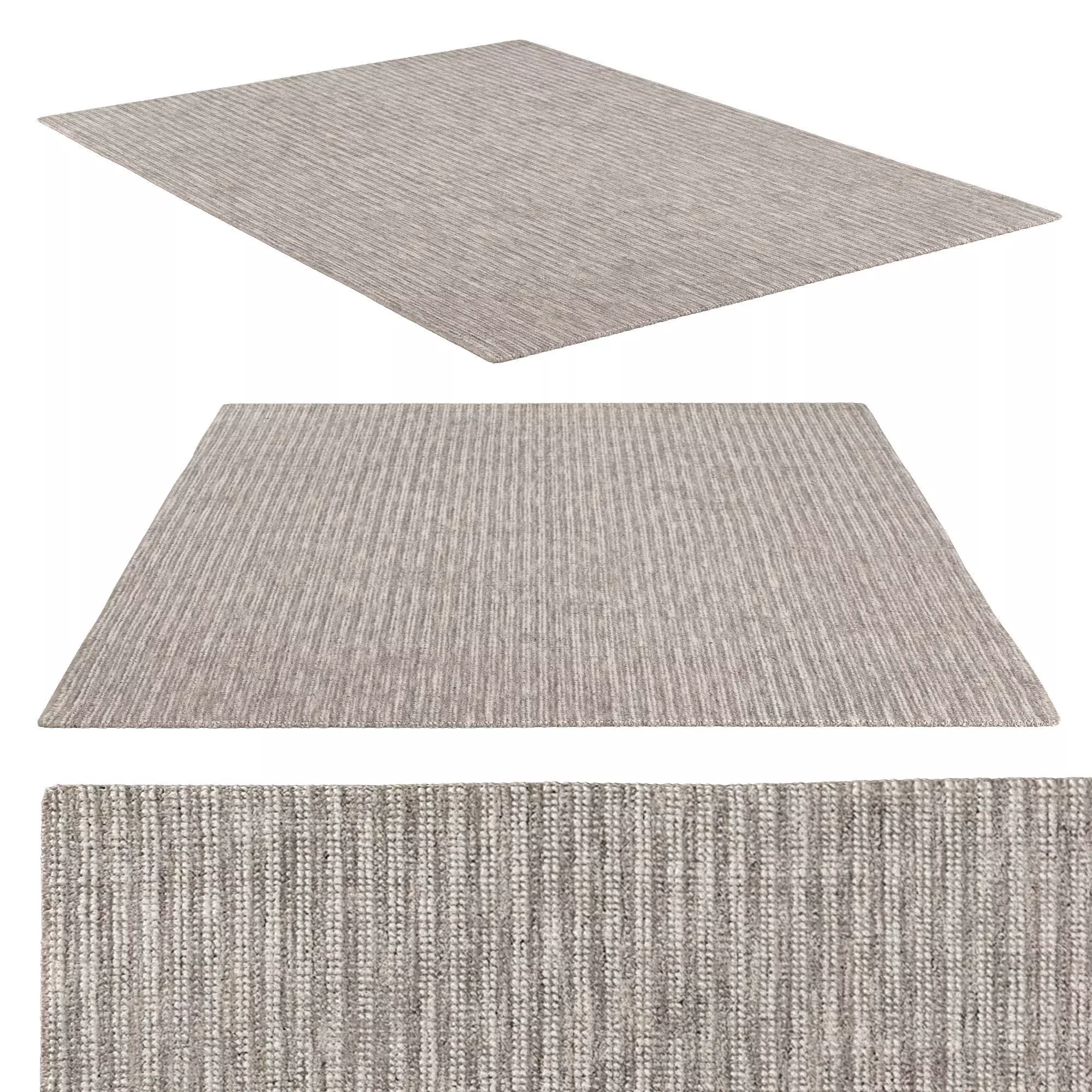 Eldin Wool Rug 3D model_0