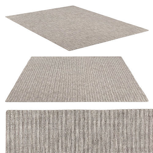 Eldin Wool Rug 3D model
