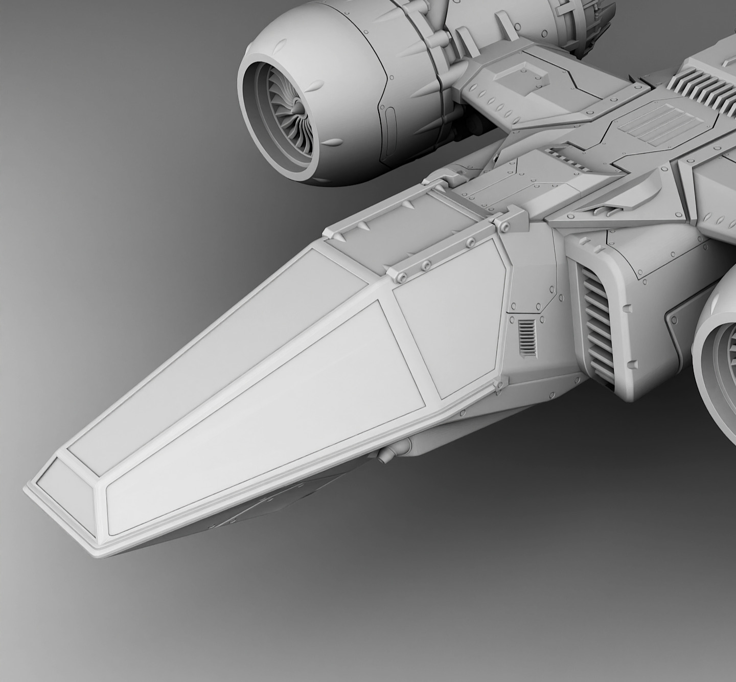 Conqueror of Planets - Spaceship  3D print model_7