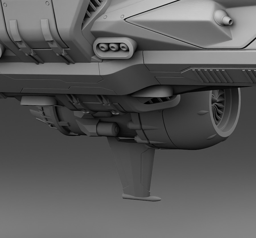 Conqueror of Planets - Spaceship  3D print model_13