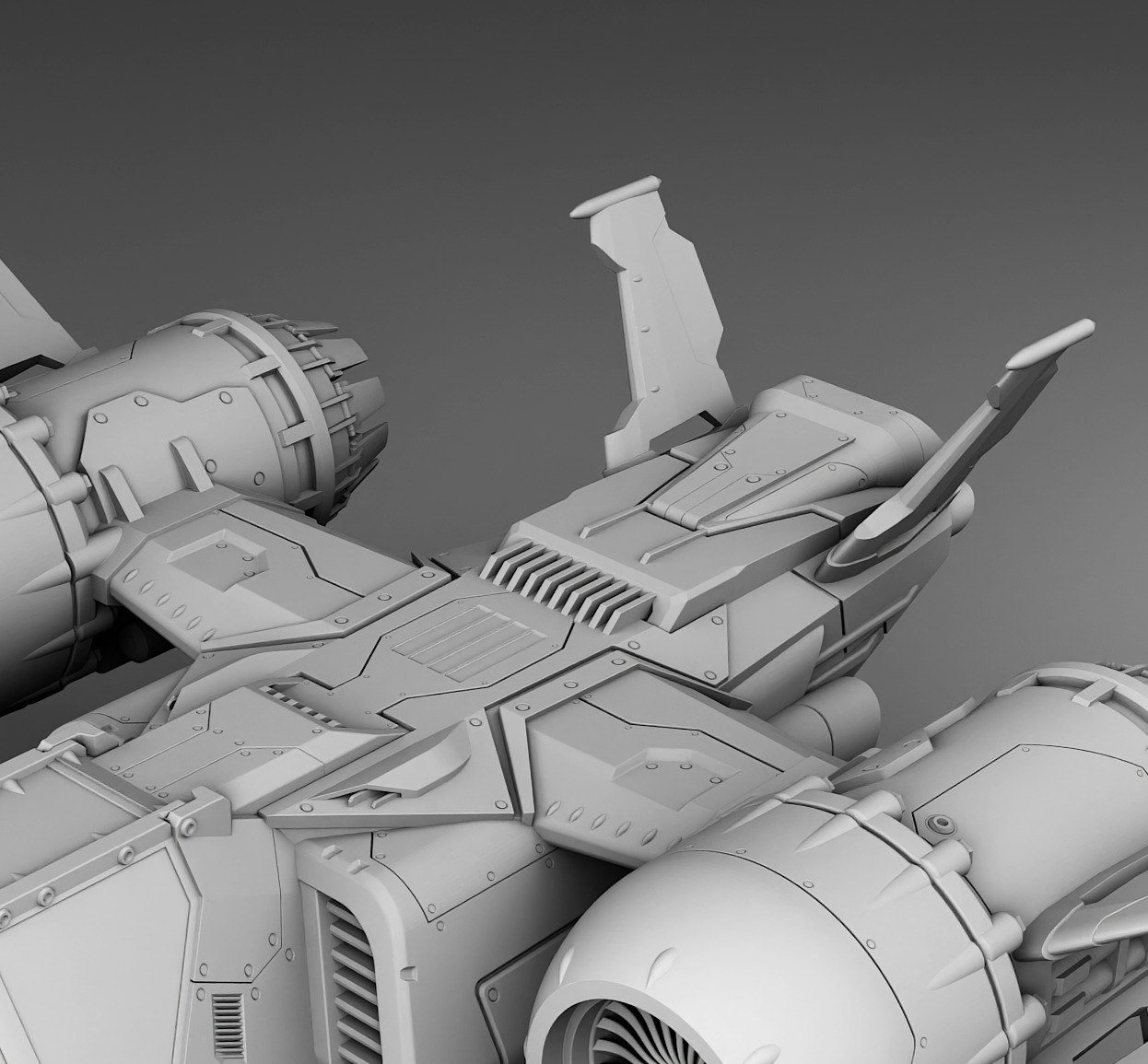 Conqueror of Planets - Spaceship  3D print model_5