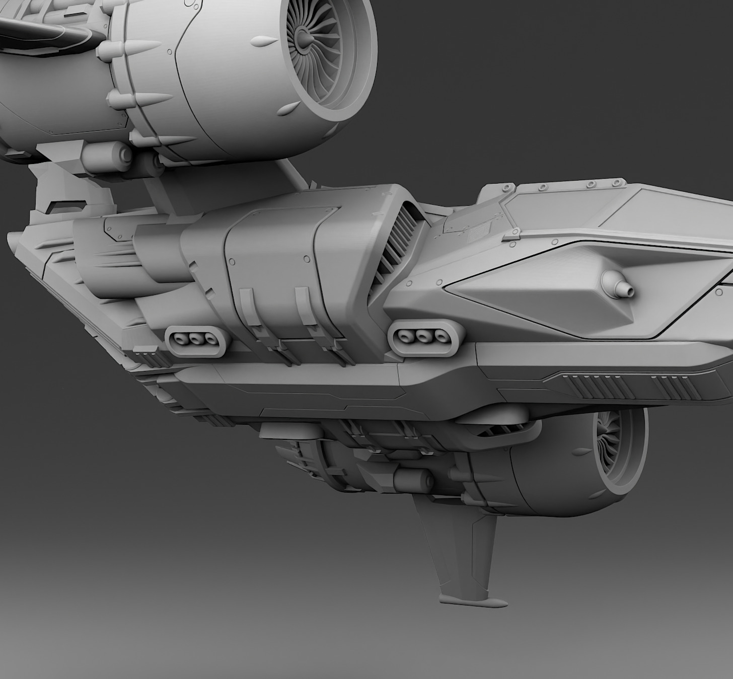 Conqueror of Planets - Spaceship  3D print model_12
