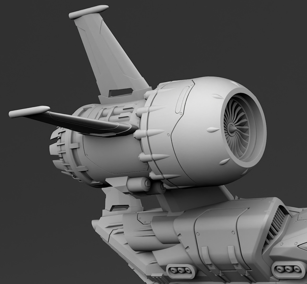 Conqueror of Planets - Spaceship  3D print model_11