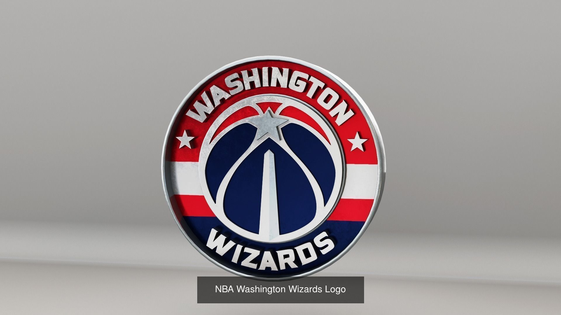 NBA Eastern Conference Teams Logos 3D Model Collection_30
