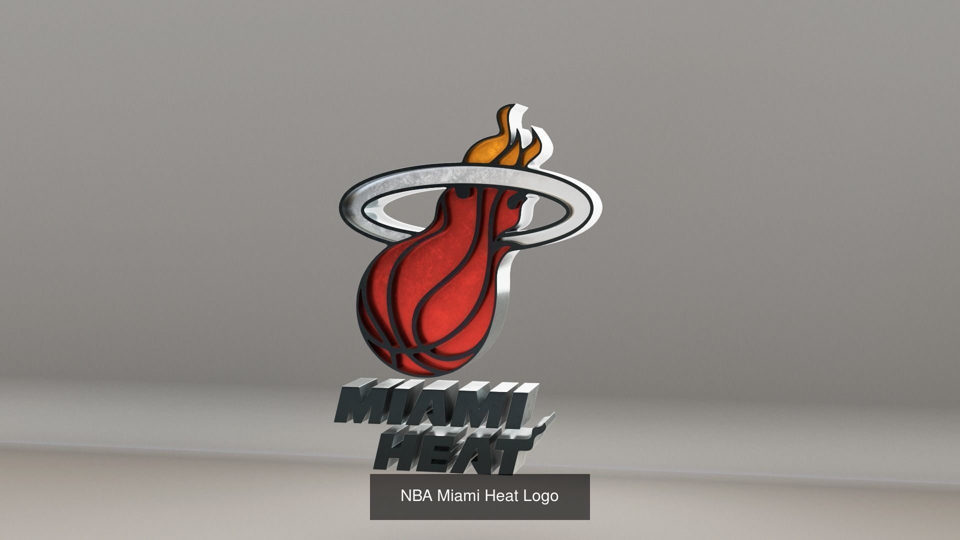 NBA Eastern Conference Teams Logos 3D Model Collection_24