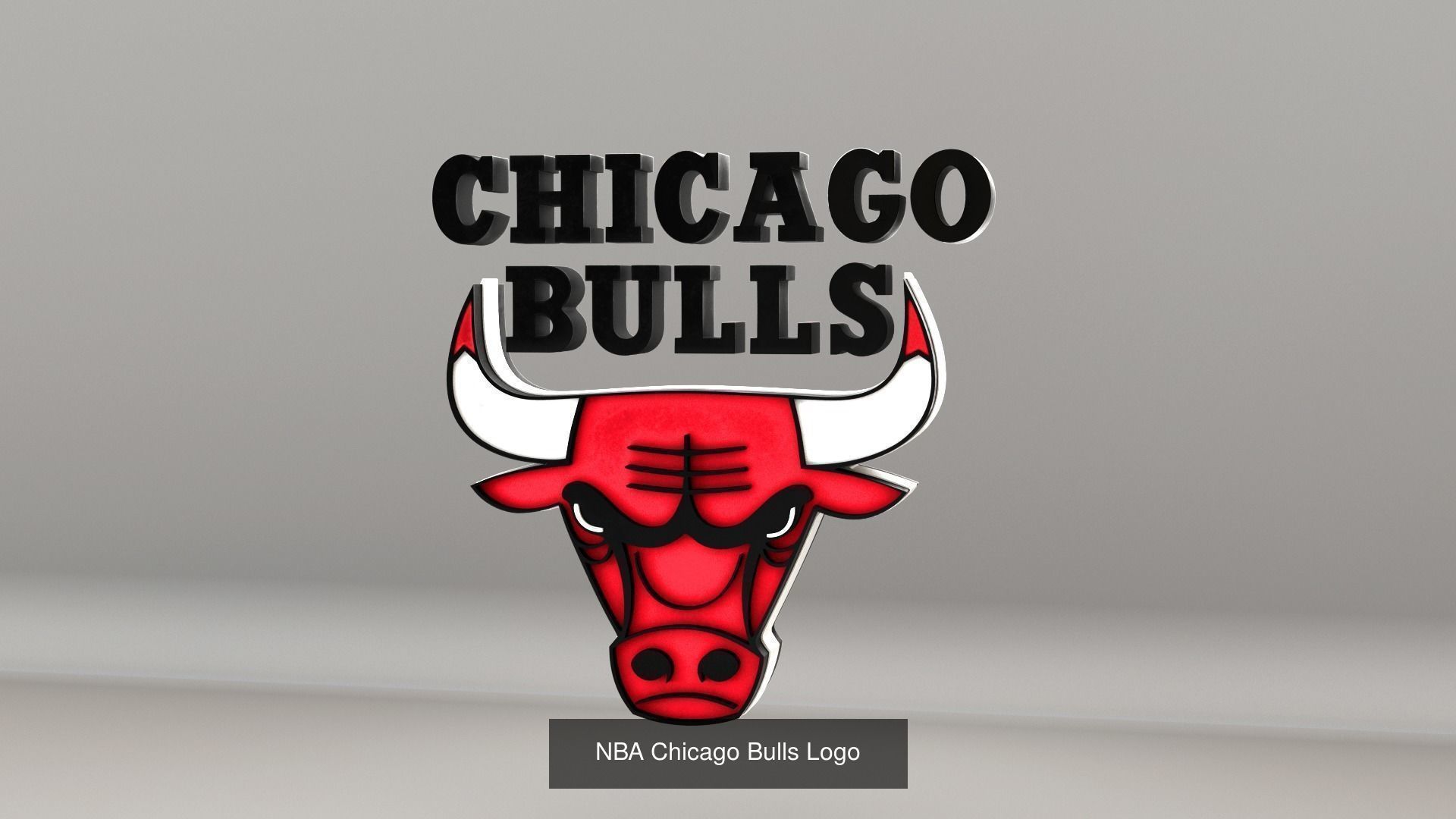 NBA Eastern Conference Teams Logos 3D Model Collection_20