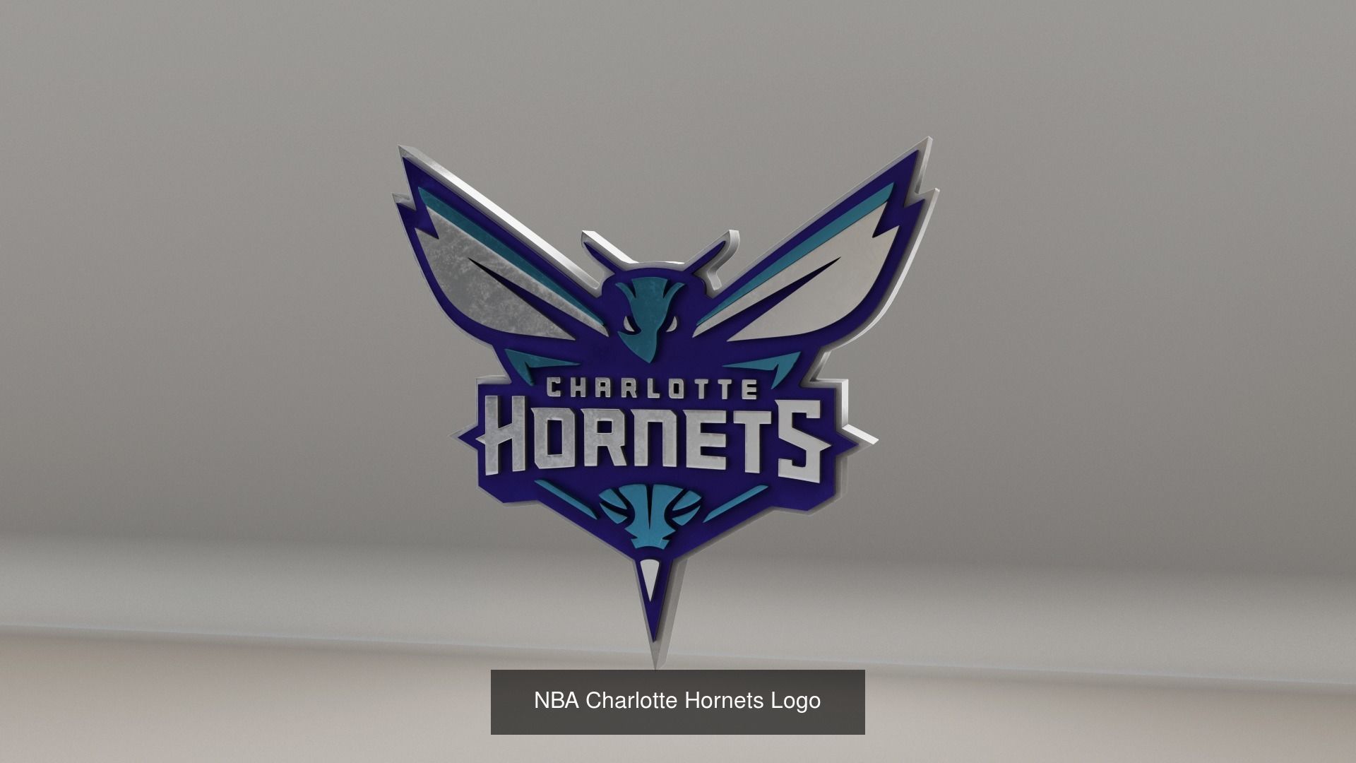 NBA Eastern Conference Teams Logos 3D Model Collection_19
