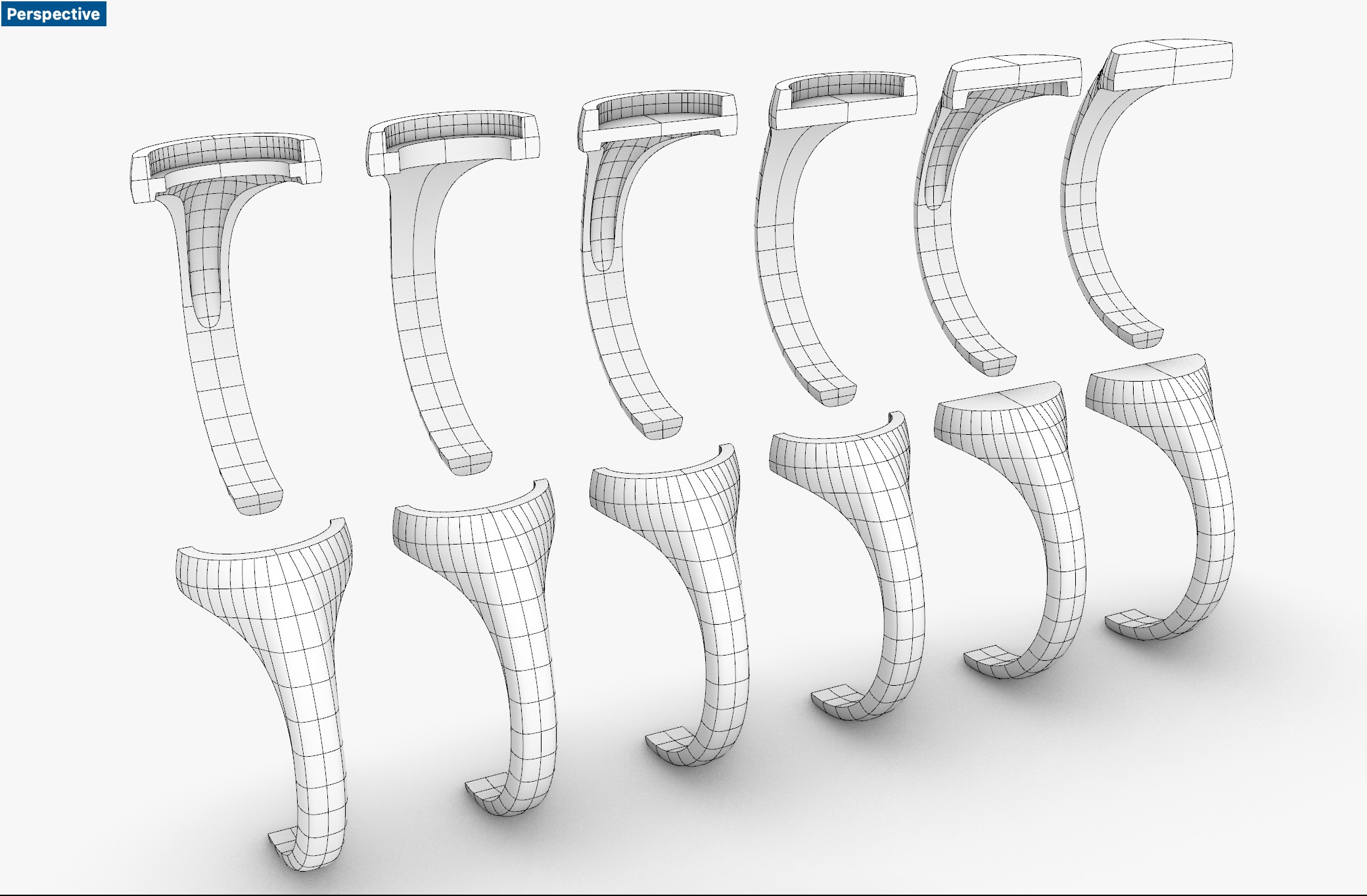 Oval 12x8 mm Signet Rings 174 items 3D print model 3D print model_4