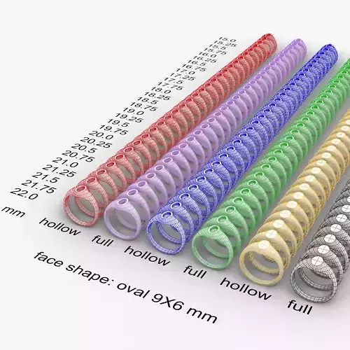 Oval 9x6 mm Signet Rings 174 items