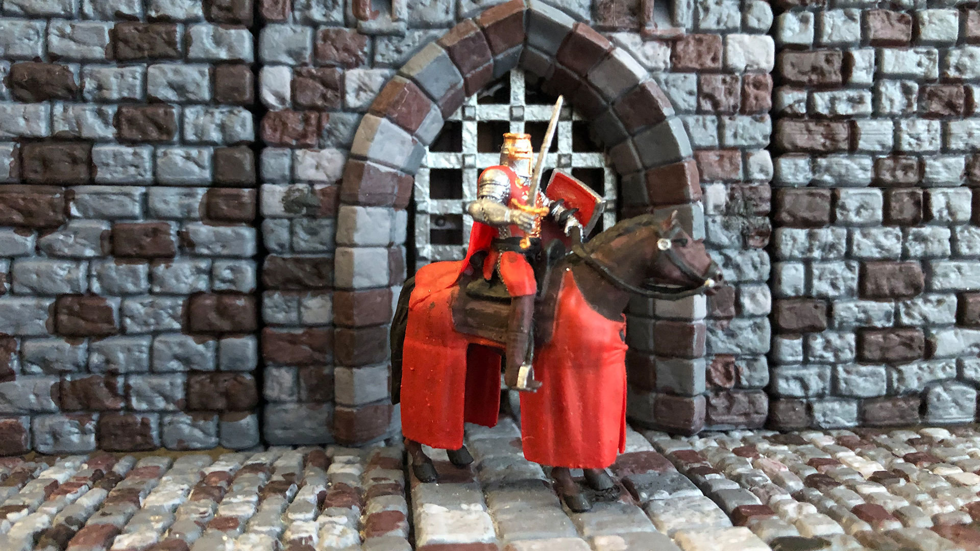 English Crusader Cavalry 3 3D print model_7