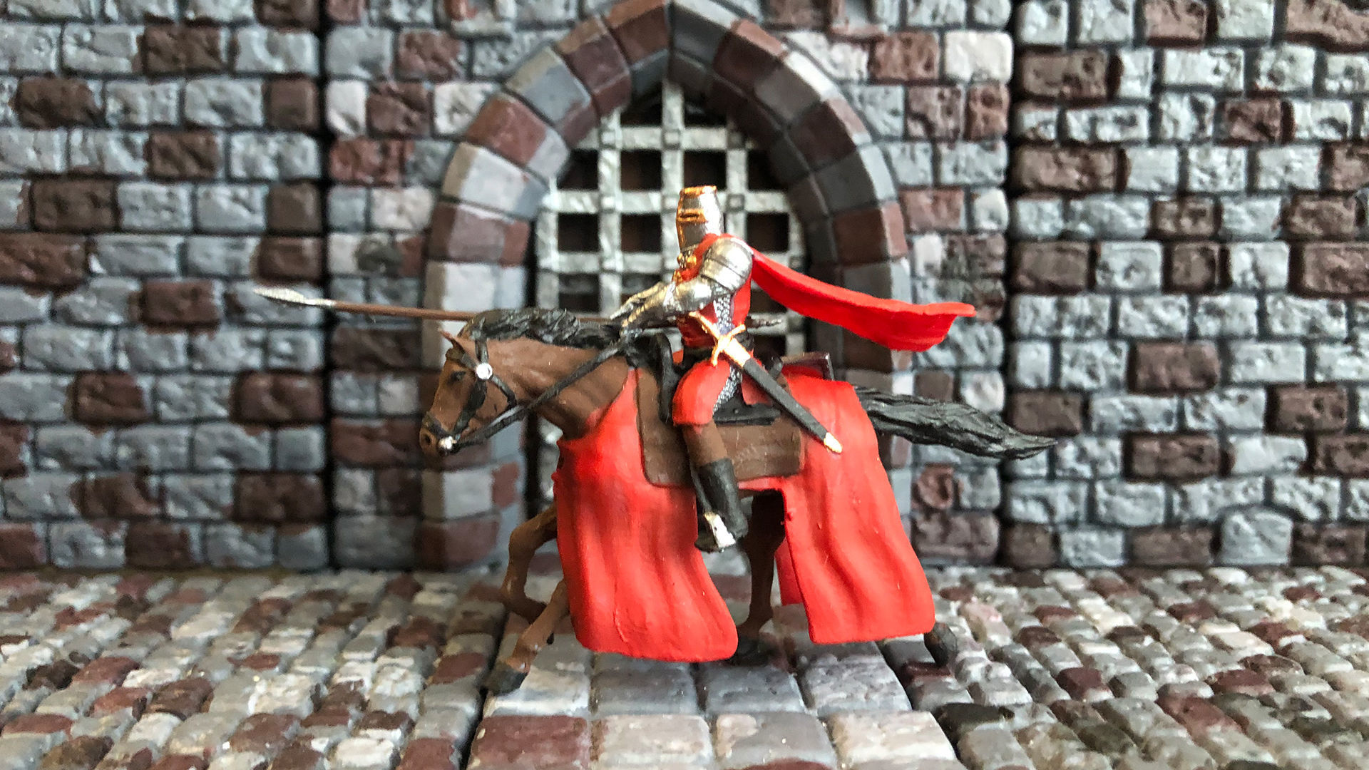English Crusader Cavalry 4 3D print model_8