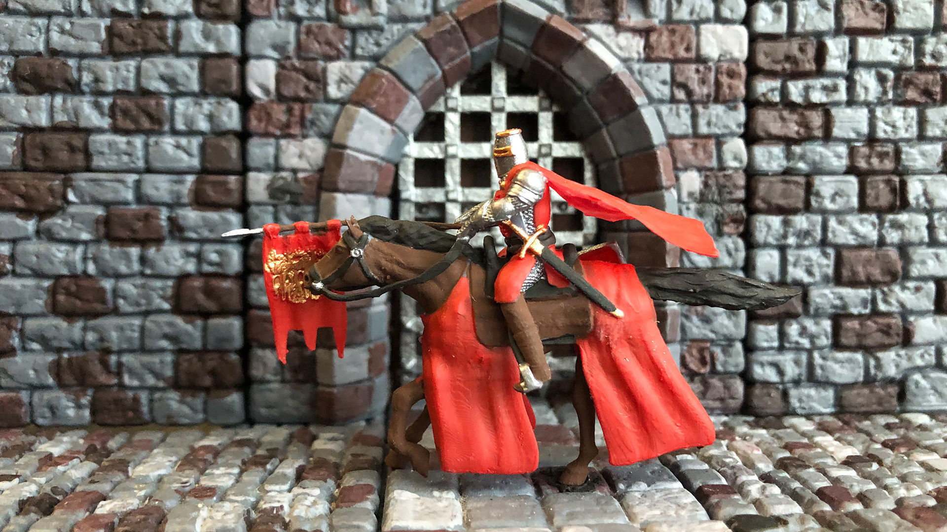 English Crusader Cavalry 5 3D print model_8