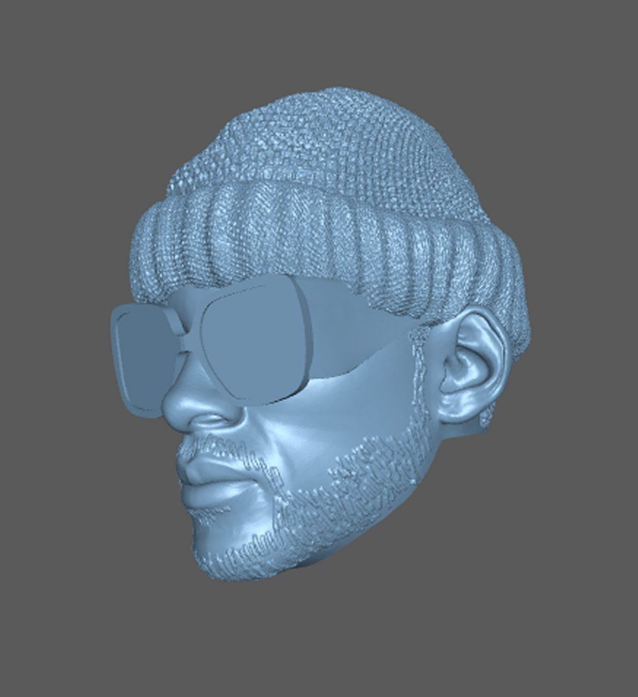 HANCOCK WILL SMITH HEADSCULPT 3D print model_1