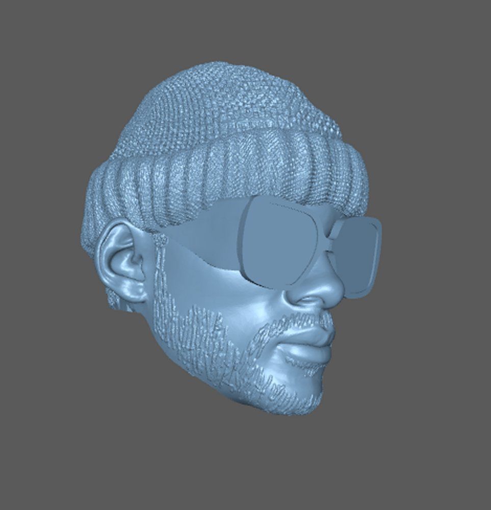HANCOCK WILL SMITH HEADSCULPT 3D print model_2