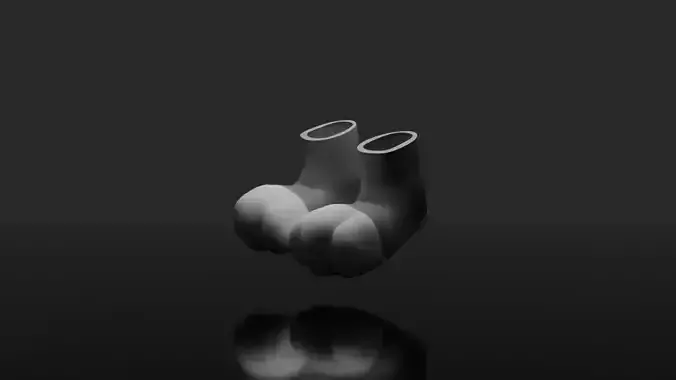 KamiWorld - ToonBootz DIY Sneaker Kit  3D model