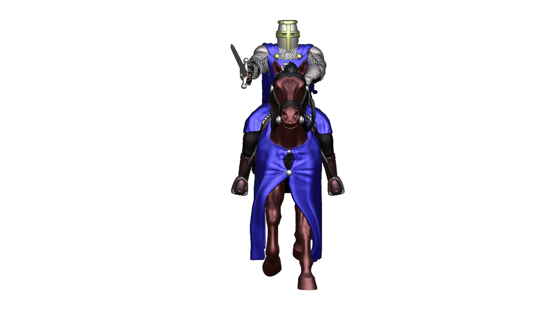 Order of the Holy Sepulcher of Jerusalem Cavalry 6 3D print model_2