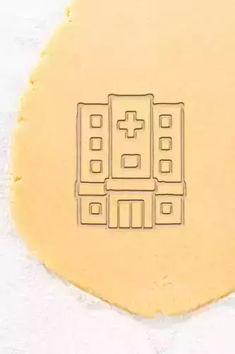 Hospital Cookie Cutter - Biscuit Cutter