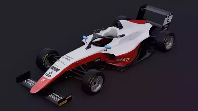 Tatuus T-421 Free 3D model