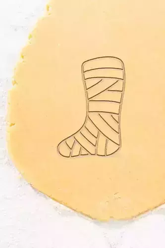 Mummy Foot Cookie Cutter - Biscuit Cutter