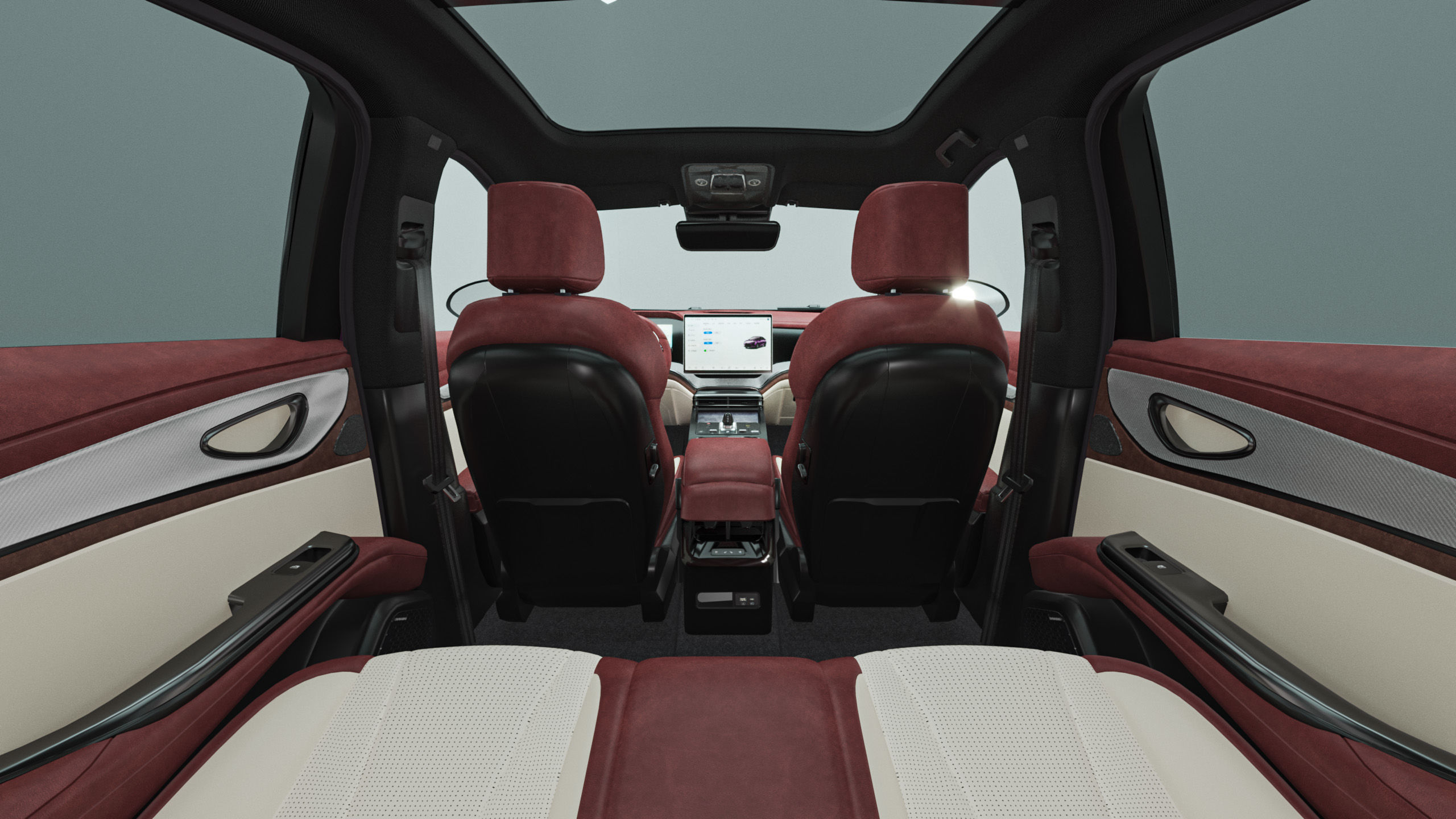 2025 BYD Seal 07 DM-I With Interior 3D model_16