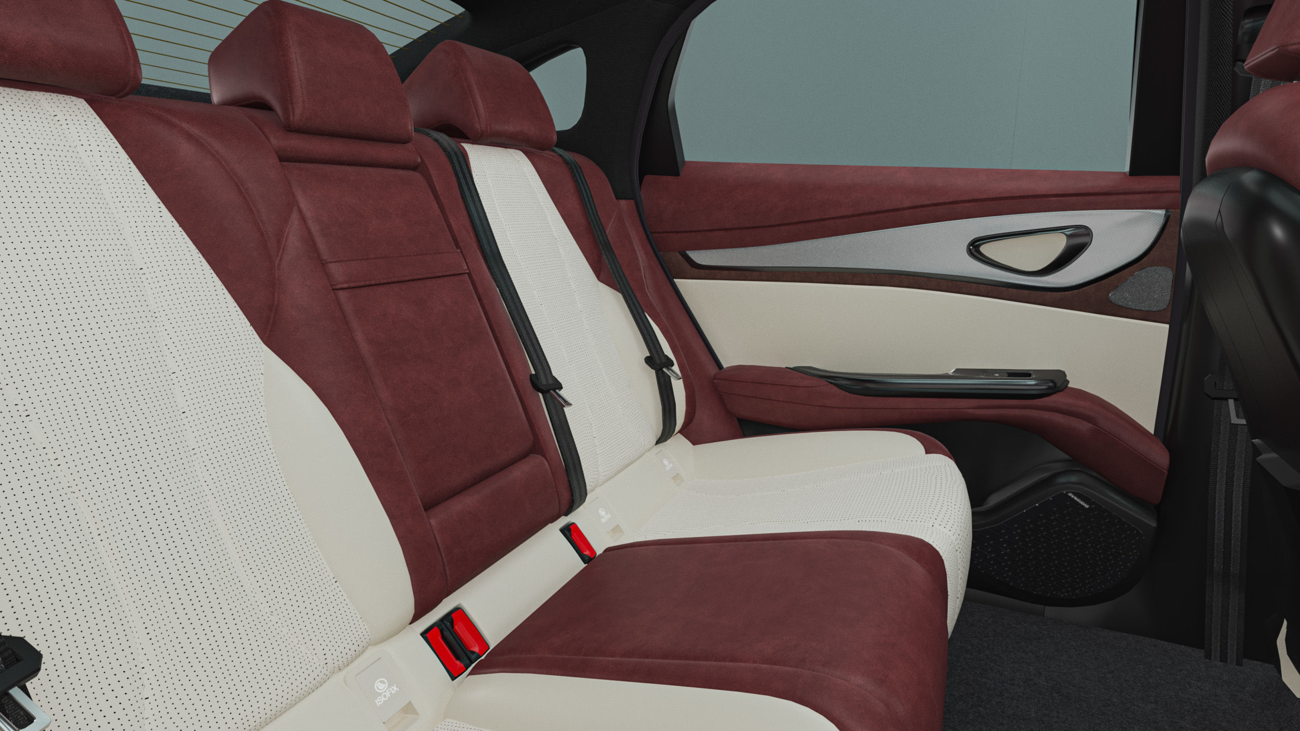 2025 BYD Seal 07 DM-I With Interior 3D model_15