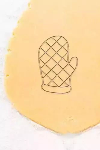 Oven Mitts Cookie Cutter - Biscuit Cutter