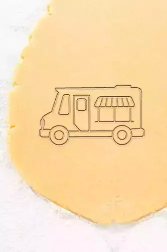 Caravan Cookie Cutter - Biscuit Cutter