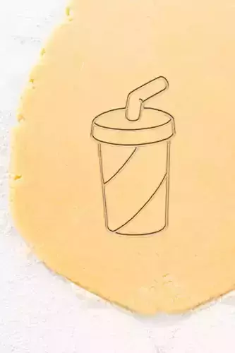 Drink Cookie Cutter - Biscuit Cutter