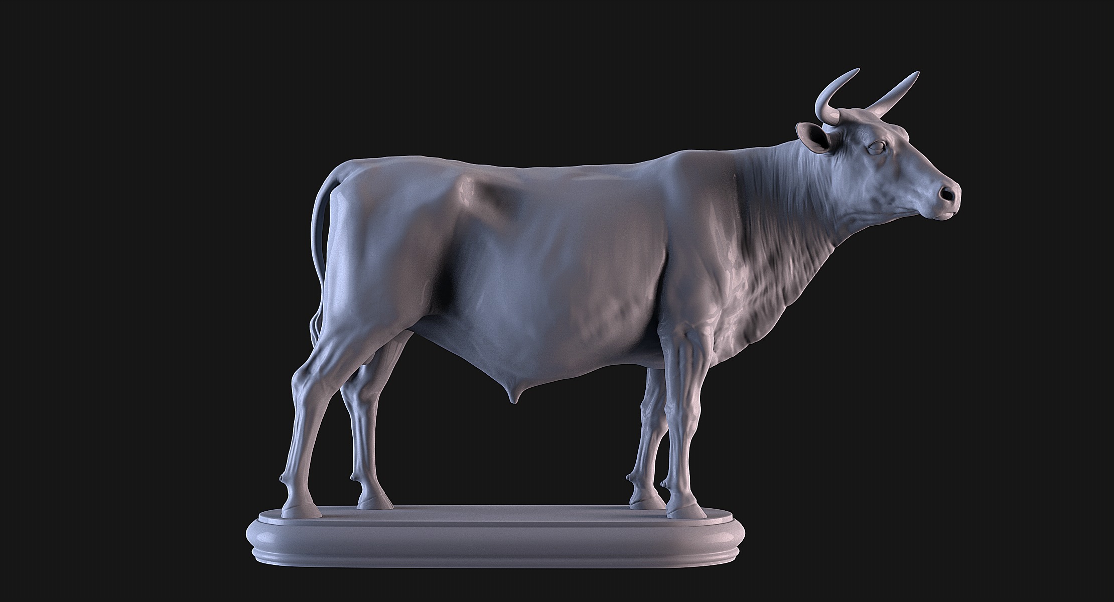 Bull Farm 3D print model_1