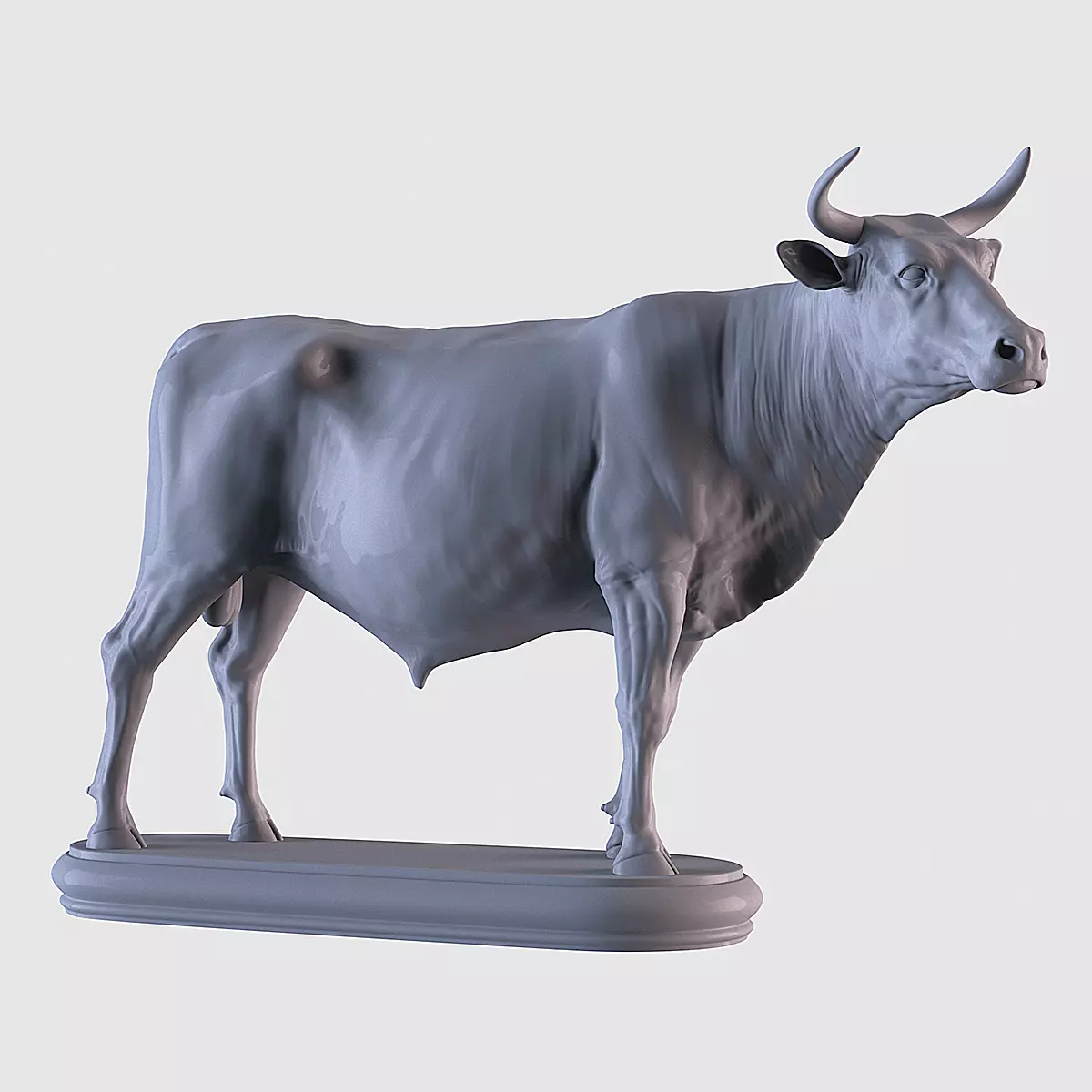 Bull Farm 3D print model_0