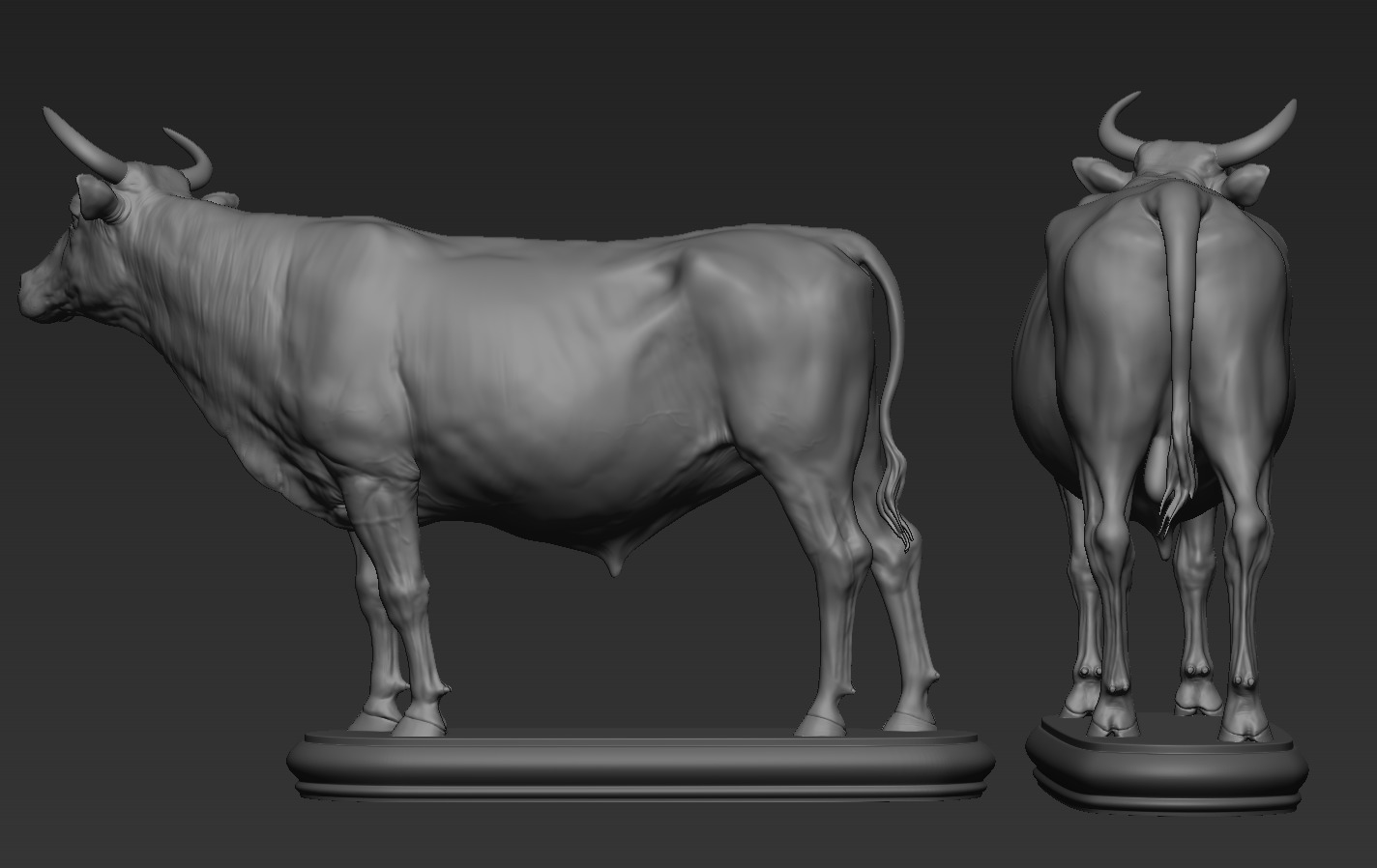 Bull Farm 3D print model_15