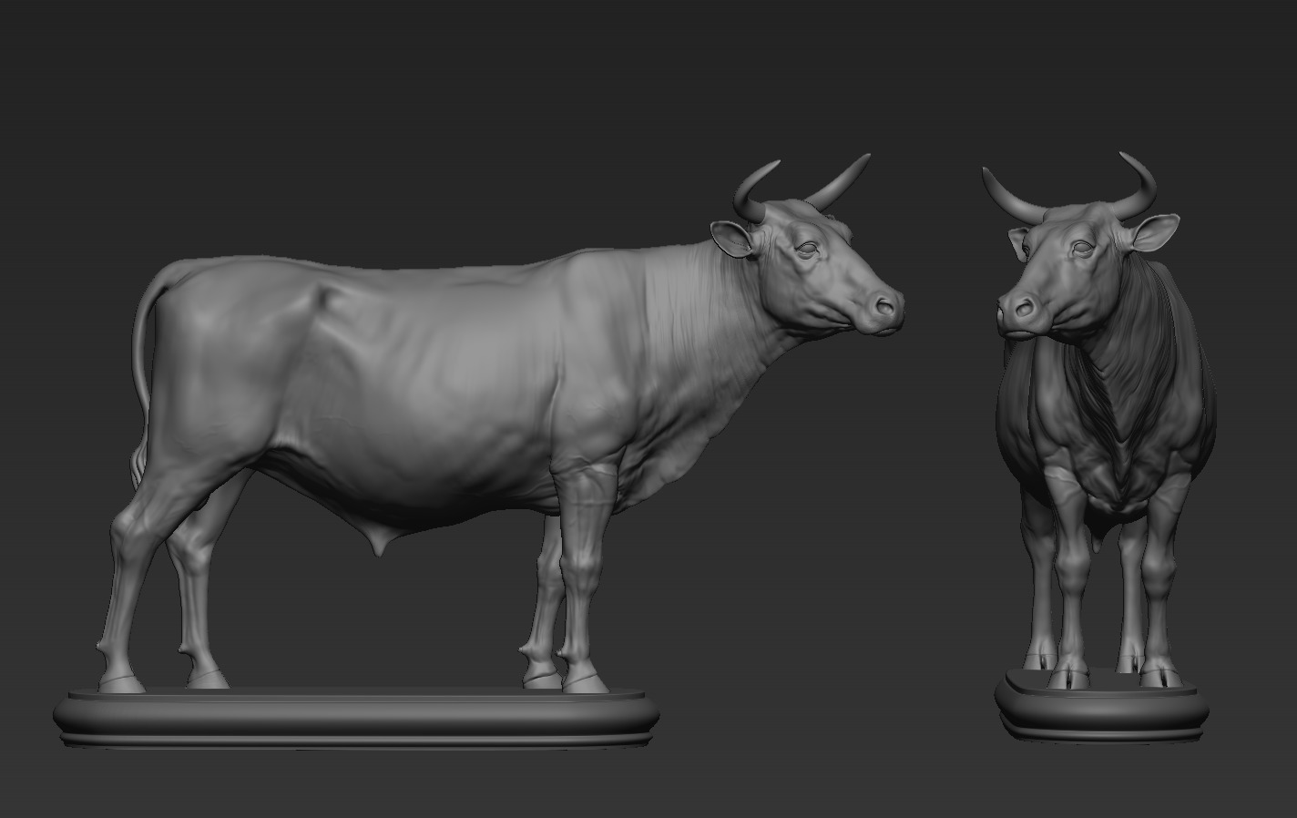 Bull Farm 3D print model_14