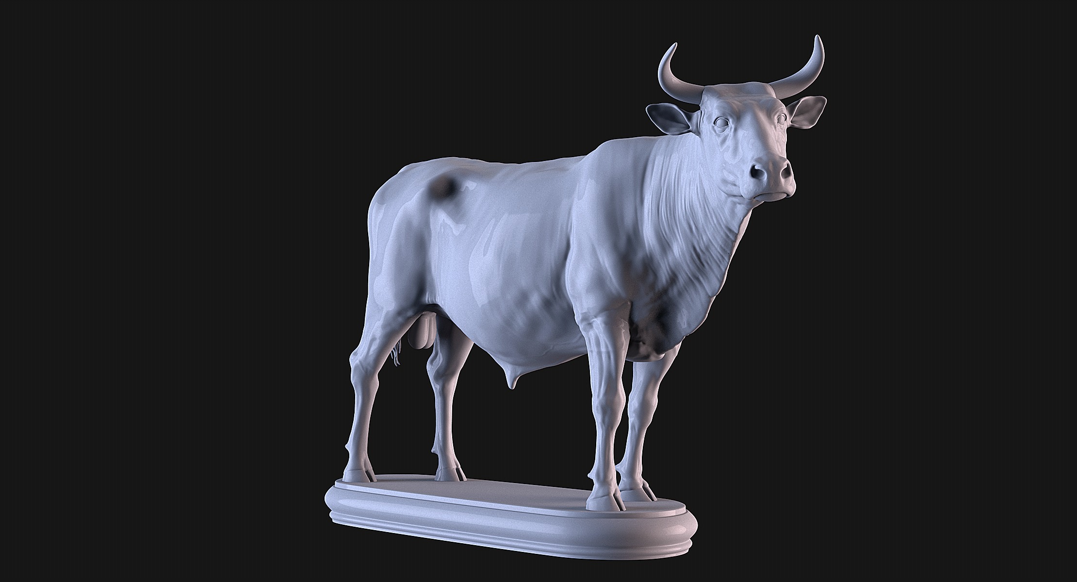 Bull Farm 3D print model_2