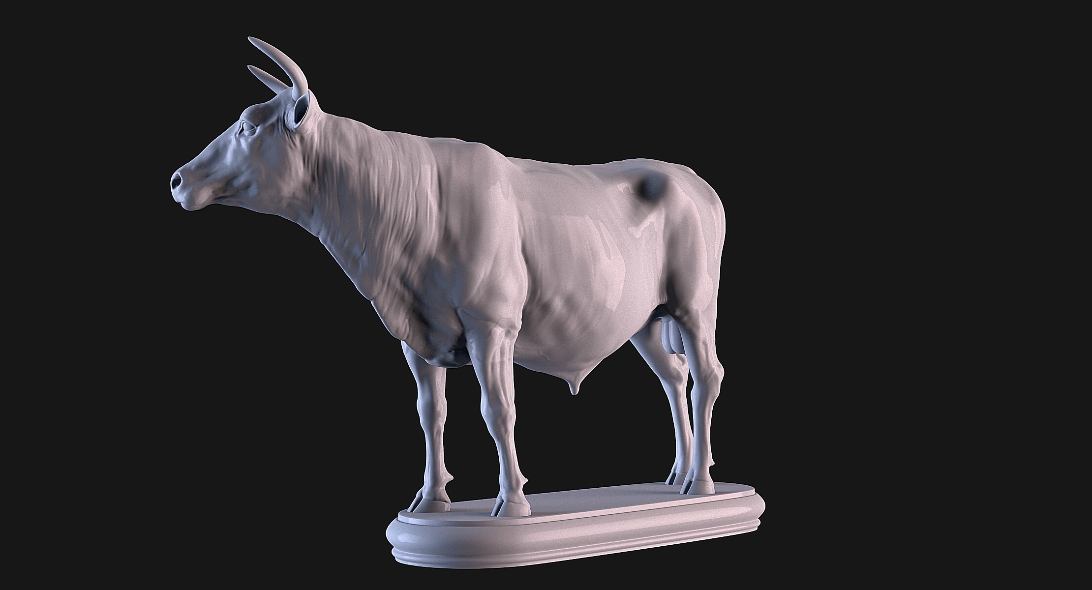 Bull Farm 3D print model_4